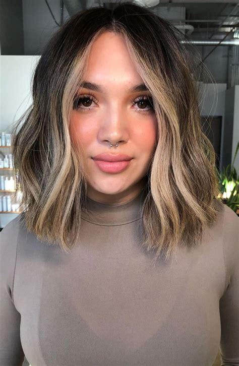 50+ New Haircut Ideas For Women To Try In 2023 : Effortless balayage lob