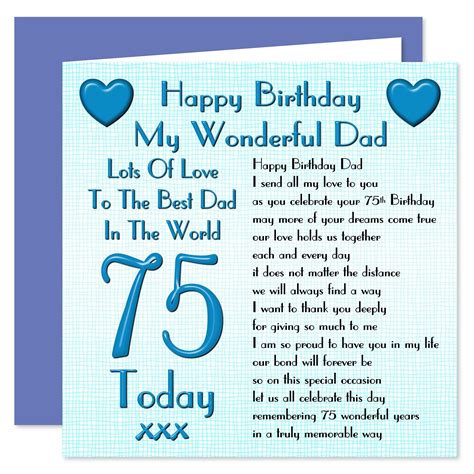 Dad 75th Birthday Card | ubicaciondepersonas.cdmx.gob.mx