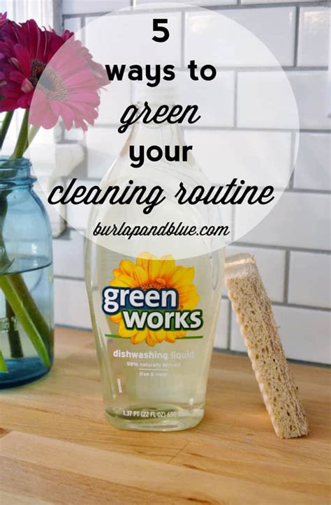 5 Ways to Green Your Cleaning Routine