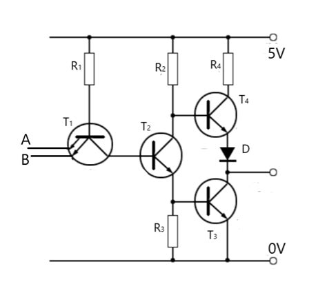 Ttl Xor Gate Circuit Diagram