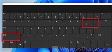 Type Square or Curly Brackets [ ] { } on Windows Keyboard