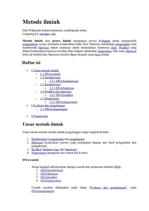 13++ Laporan Metode Ilmiah Biologi | My Makalah