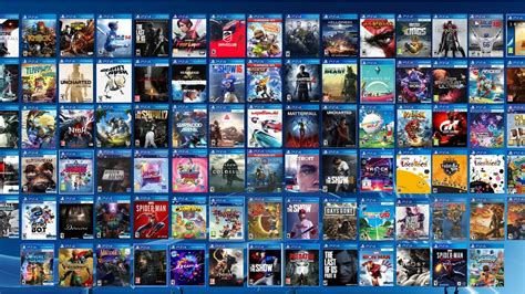 Random: Here's a Graphic of Every PS4 Game Published Physically by Sony ...