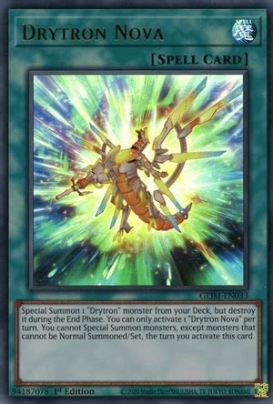 Drytron Nova - GEIM-EN033 - Ultra Rare - 1st Edition - Yu-Gi-Oh! À l ...