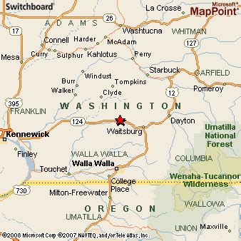 Where is Prescott, Washington? see area map & more