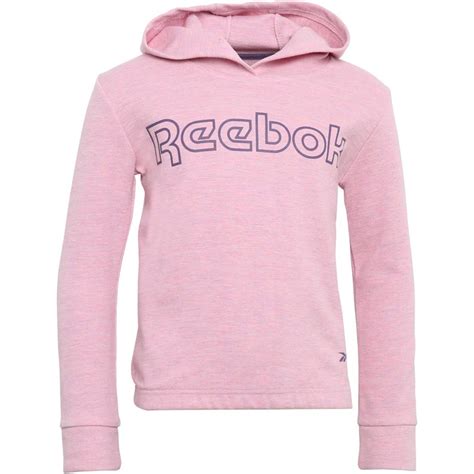 Buy Reebok Junior Yarn Die Hoodie Light Pink