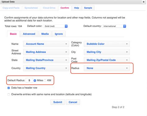 Radius map: Upload circles on a map from spreadsheets - ZeeMaps Blog