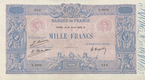 A new selection of French Banknotes