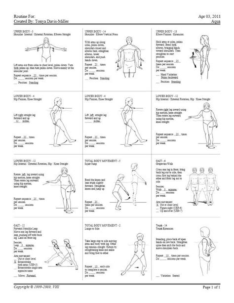 Pin by Jennifer Cram on Water Fitness | Card workout, Water exercises ...