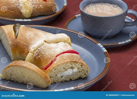 The bread of kings day stock image. Image of celebration - 48686069