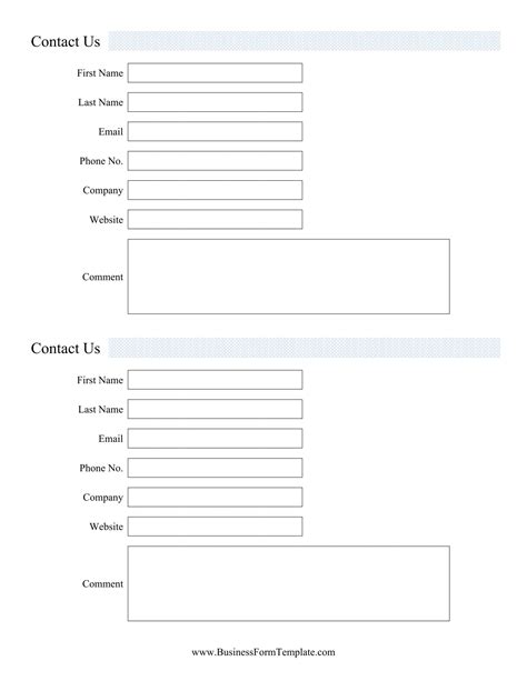 FREE 13+ Contact Information Forms in MS Word | PDF