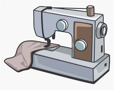 Transparent Sewing Clip Art - Sewing Machine Clipart, HD Png Download ...