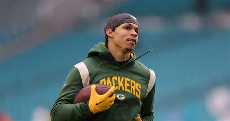 Packers' Christian Watson Says He'll Be 'All Right' After Hip Injury vs ...