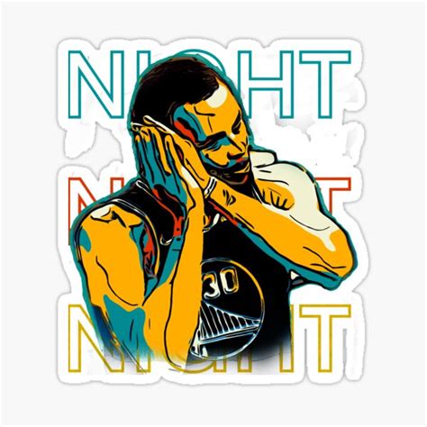 "Night Night " Sticker for Sale by DefineYUStyle | Redbubble