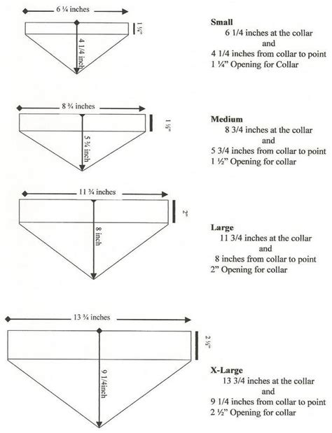 Printable Easy Dog Bandana Pattern - Printable Blank World