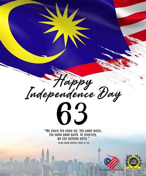 Happy 63rd Independence Day to all Malaysians - The BrandLaureate