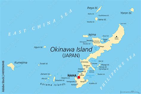 Ryukyu Islands Map