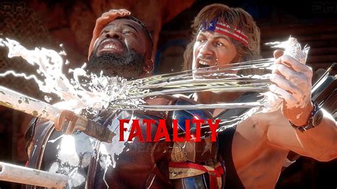 MK11 All Fatalities on Jax - YouTube