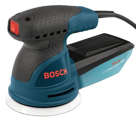 BOSCH Random Orbital Sander, Corded, Hook-and-Loop, 5 in Pad Size, 2.5 ...