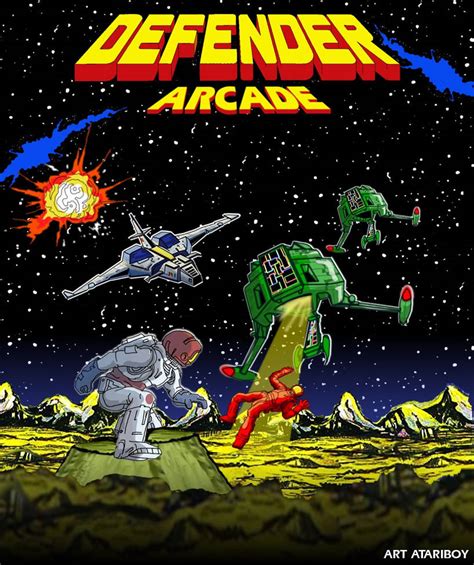 2600 Defender Arcade Art no2 by Atariboy2600 on DeviantArt