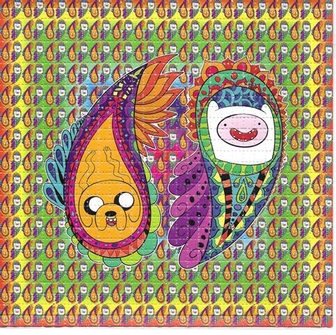 Adventure Tabs LSD Acid Blotter Art | Etsy