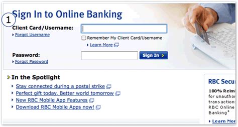 Sign In to RBC Online Banking - Royal Bank of Canada Personal Banking ...