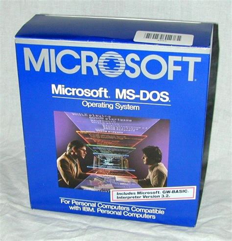 First Versions: Microsoft MS-DOS