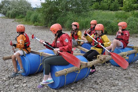 Raft Building | Black Mountain Adventure