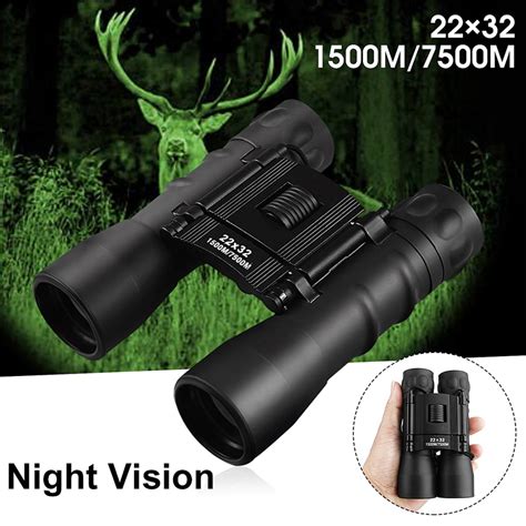 22X32 HD Military Army Binoculars Portable Low-light Night Vision ...