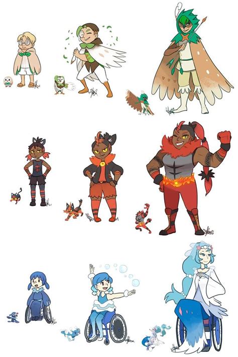 Pokemon: Sun+Moon Starters UPDATED...SPOILER ALERT by https://www ...