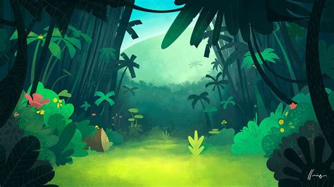 Harrdy | Animated Short on Behance | Environment concept art, Landscape ...