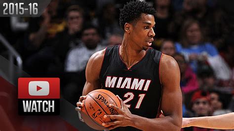 Hassan Whiteside Full Highlights at Nuggets (2016.01.15) - 19 Pts, 17 ...