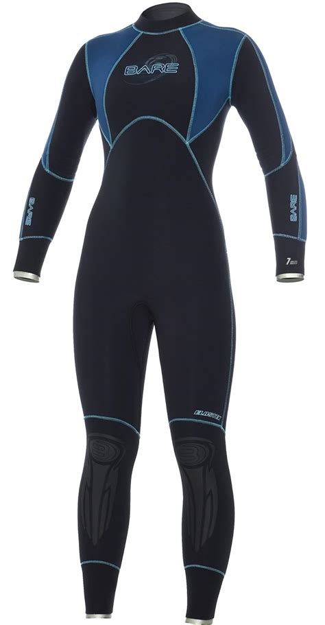 Bare 5mm Elastek Women's Full Suit Scuba Diving Surf Wetsuit | eBay