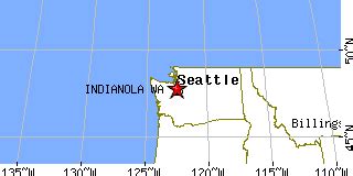 Indianola, Washington (WA) ~ population data, races, housing & economy