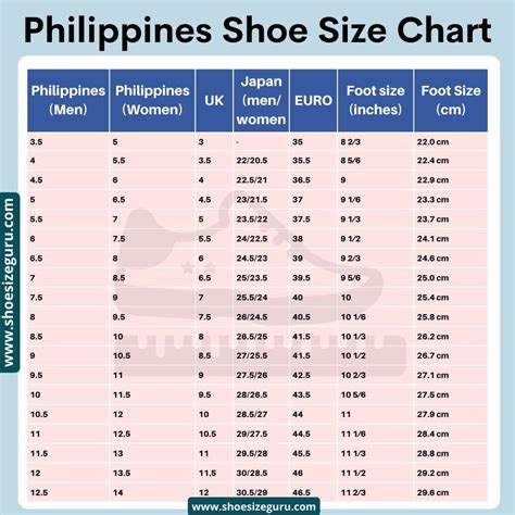 Philippines Shoe Size To Europe Shoe Size Conversion, 51% OFF