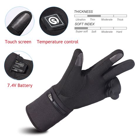 Fingertip Touch Screen Thin Heated Gloves Liner Supplier | Topheated