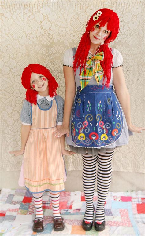 KIDS: Handamde rag doll costume - Really Awesome Costumes