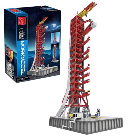 Playjoy Rocket Launcher Model - Launch Umbilical Tower (LUT) for Lego ...