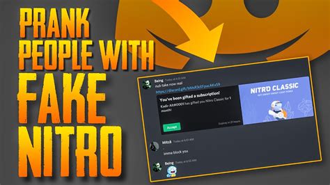 Fake discord nitro gift link troll - cokeja