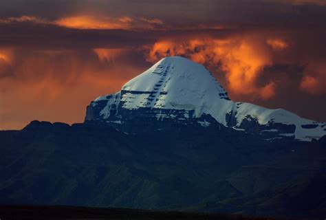 Mount Kailash, as the night falls. | Like to see the picture… | Flickr