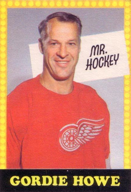 Gordie Howe | Detroit red wings hockey, Detroit hockey, Red wings hockey