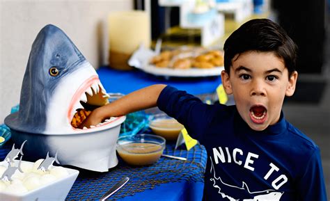 A Fin-tastic Shark Birthday Party! - Project Nursery