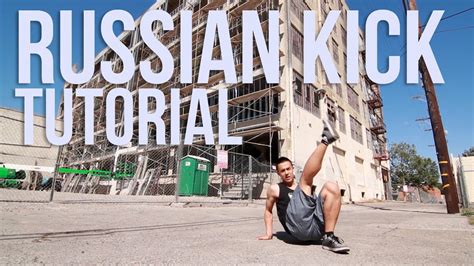 How to Russian Kick / Squat Kick/ Kazotsky Kick | Footwork 101 - YouTube