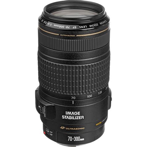 Canon EF 70-300mm f/4-5.6 IS USM Lens 0345B002 B&H Photo Video