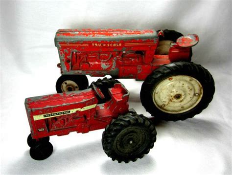 Diecast Vintage Tractors Tru Scale Ertl International Metal | Etsy ...