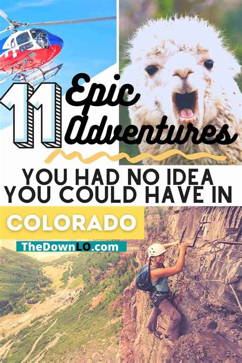 Epic Adventures in Colorado You Didn't Know Existed