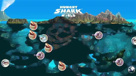 Locations of Enemy Sharks on Maps ! - Hungry Shark World - hungryshark ...