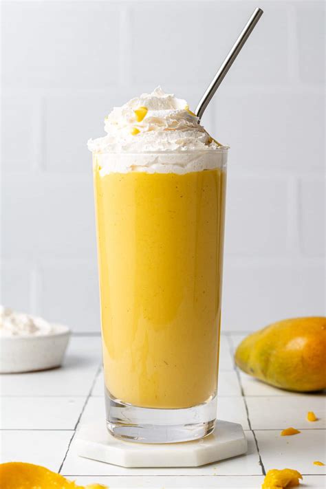 Mango Milkshake (Two Ways!) - Cookie Dough Diaries