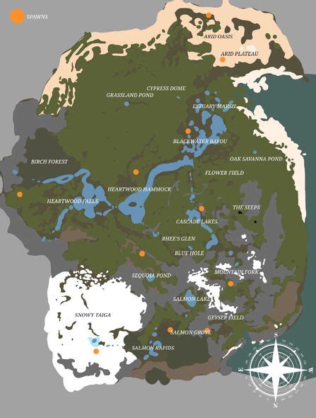 Map | Cenozoic Survival (Rescript) Wiki | Fandom