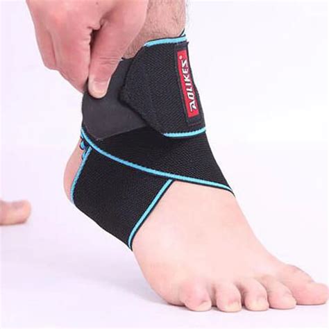 Unisex Breathable Adjustable Compression Ankle sprain Brace Ankle ...